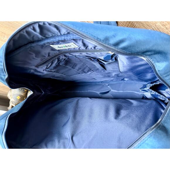 Ame & Lulu Sweet Shot Tennis Tote Blue 15x15 NWOT - Picture 7 of 7